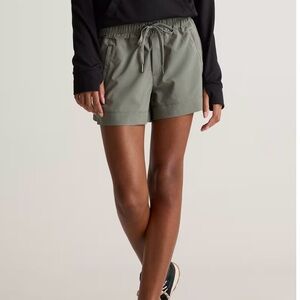Micro Ripstop Mid-Rise Hike Shorts